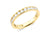 1.00ct channel set brilliant cut full diamond band ring