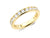 1.50ct channel set brilliant cut full diamond band ring